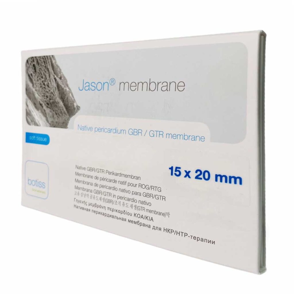 Jason® Membrane – Membrana de colágeno para regeneración ósea guiada (GBR/GTR)
