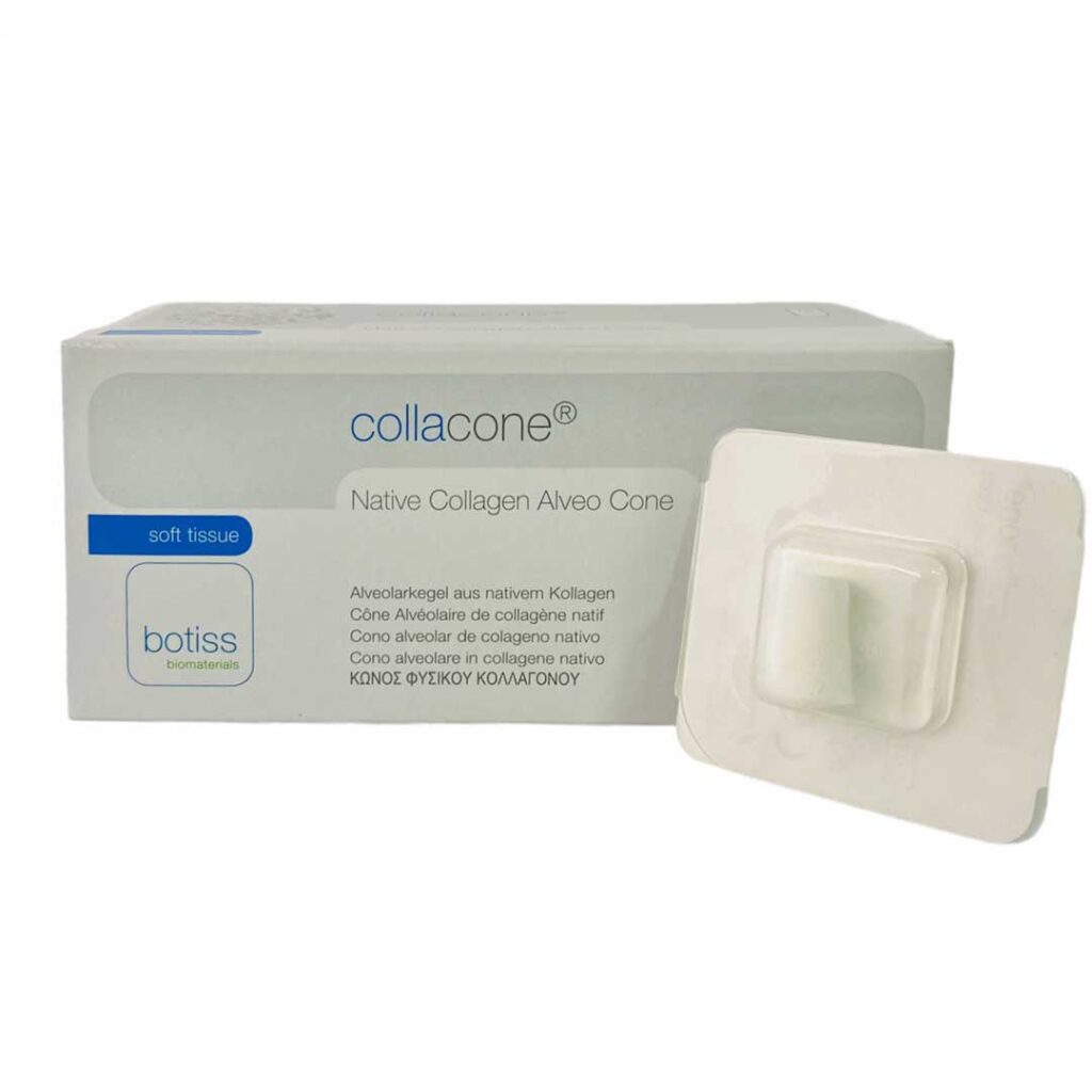 Collacone® – Dispositivo hemostático de colágeno para cirugía dental y regeneración oral