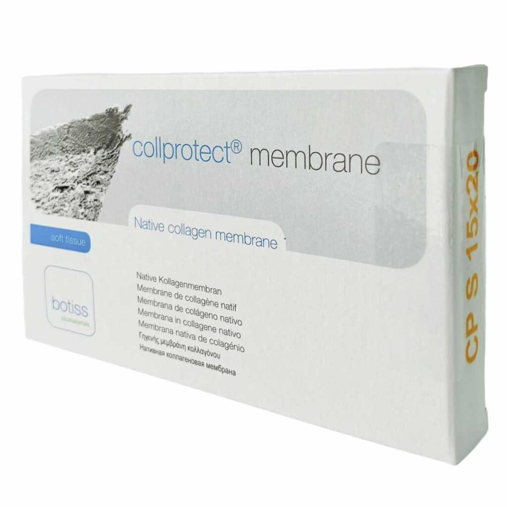 Membranas de colágeno Collprotect® y Jason® para regeneración ósea y tisular