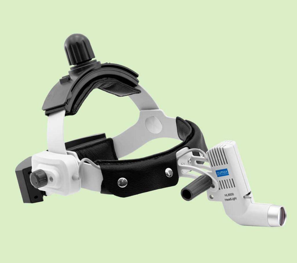 Lupas 8000 - Casco Quirúrgico con Luz LED Ultraligera